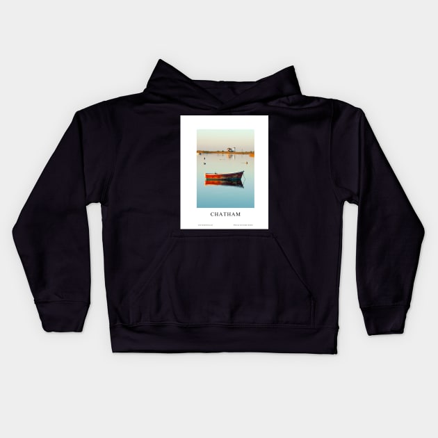 Chatham Chamber of Commerce Poster Kids Hoodie by Christopher Seufert Photography